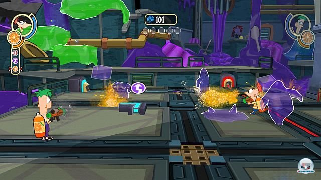 Screenshot - Phineas und Ferb: Quer durch die 2. Dimension (Wii) 2269392