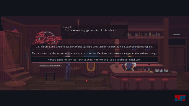 Screenshot - The Red Strings Club (PC)