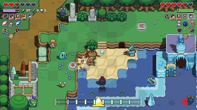 Screenshot - Cadence of Hyrule - Crypt of the NecroDancer featuring The Legend of Zelda (Switch)