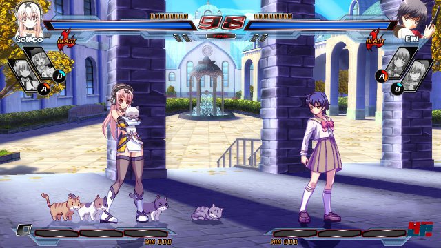 Screenshot - Nitroplus Blasterz: Heroines Infinite Duel  (PlayStation3)