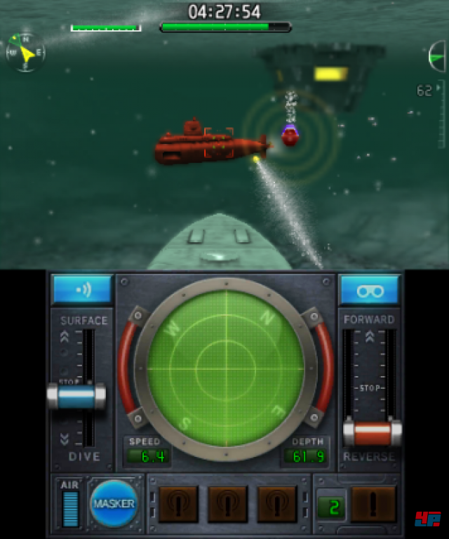 Screenshot - Steel Diver: Sub Wars (3DS) 92478553