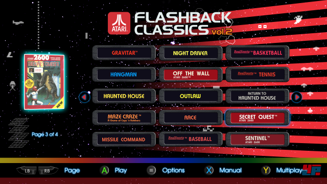 Screenshot - Atari Flashback Classics Vol. 1 & 2 (PS4) 92544288