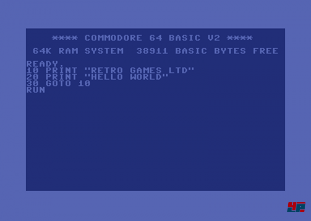 Wer will, kann sich auch als C64-Programmier versuchen. 