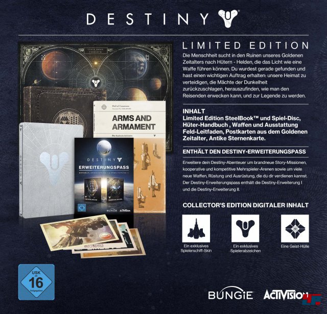 Destiny Limited Edition; 109,99 Euro