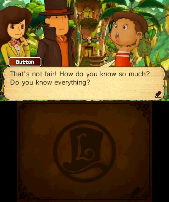 Screenshot - Professor Layton and the Azran Legacy (3DS)