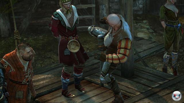 Wie kann Geralt die Hinrichtung verhindern? Man hat mehrere Mglichkeiten.