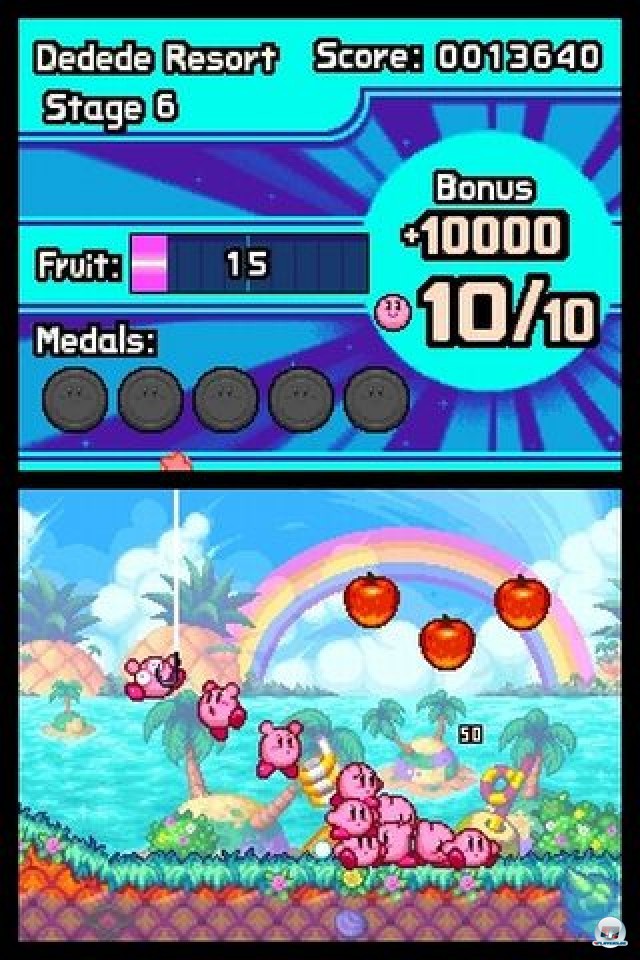Screenshot - Kirby: Mass Attack (NDS) 2252042