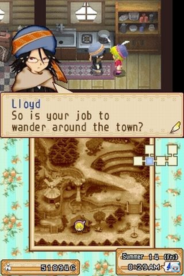 Screenshot - Harvest Moon DS: Grand Bazaar (NDS) 2222963