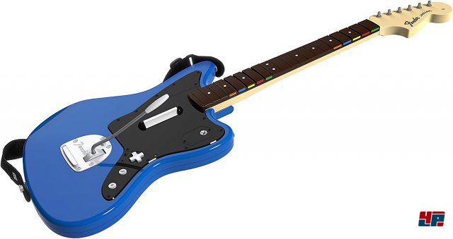 Das Spielgefhl auf der neuen blauen Fender Jaguar ist so berzeugend wie eh und je, einzig die automatische Kalibrierung funktionierte bei uns nicht so gut.