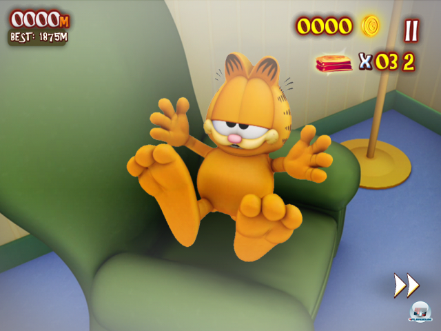 Screenshot - Garfield's Wild Ride (Android) 92459255