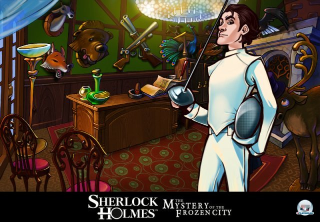 Screenshot - Sherlock Holmes and the Mystery of the Frozen City (3DS) 2269032