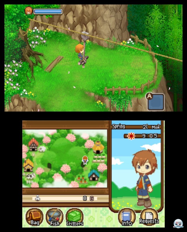 Screenshot - Harvest Moon: The Tale of Two Towns (3DS) 2232114