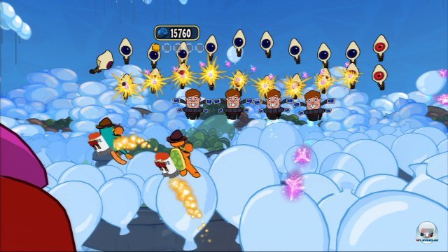 Screenshot - Phineas und Ferb: Quer durch die 2. Dimension (PSP) 2358897