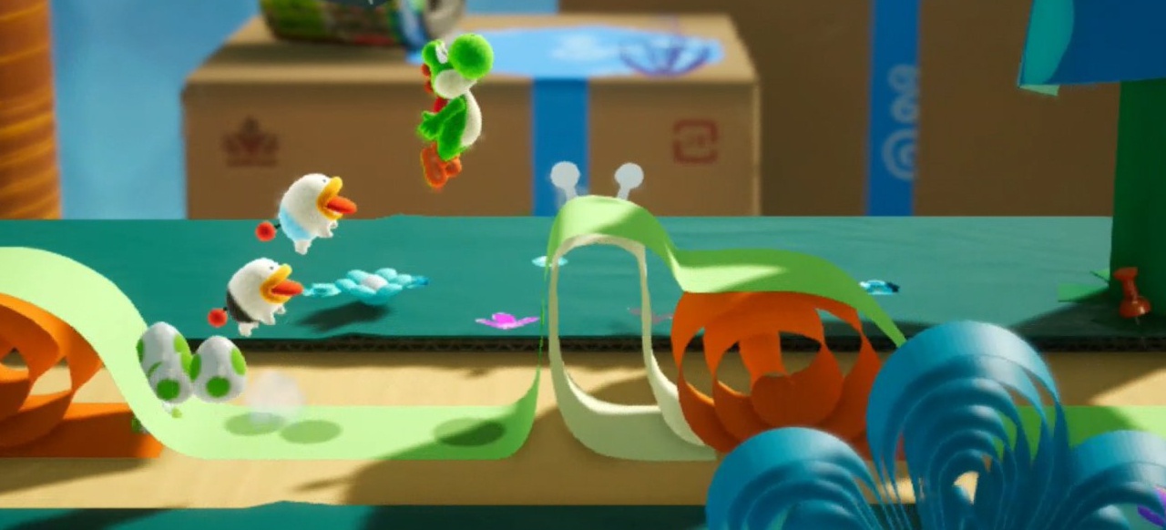 Yoshi's Crafted World (Plattformer) von Nintendo