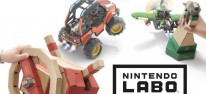 Nintendo Labo: Toy-Con 03: Fahrzeug-Set: Umfangreiche Spielszenen zeigen Auto, U-Boot und Flugzeug