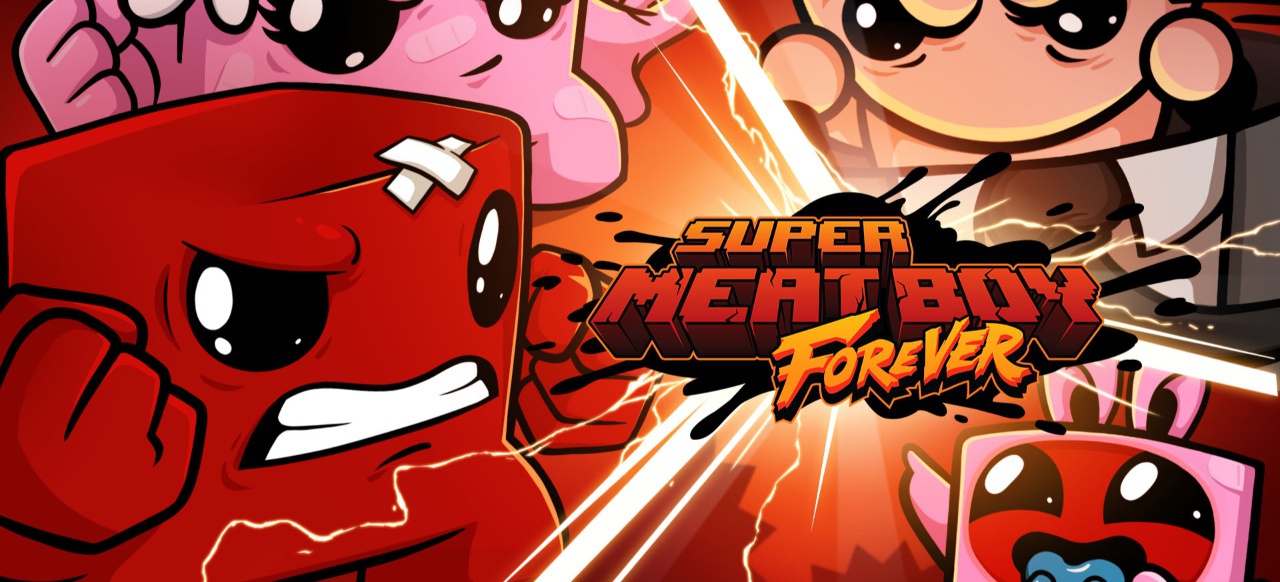 Super Meat Boy Forever (Plattformer) von Team Meat