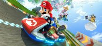 Mario Kart 8: Deluxe: Multiplayer-Spielszenen: Jan und Alice strzen sich in die neuen Schlacht-Modi und den Triforce-Cup auf der Switch
