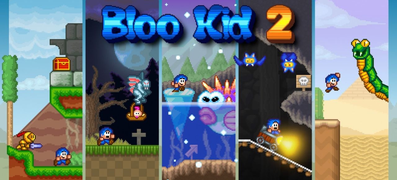 Bloo Kid 2 (Plattformer) von Winterworks / Headup Games