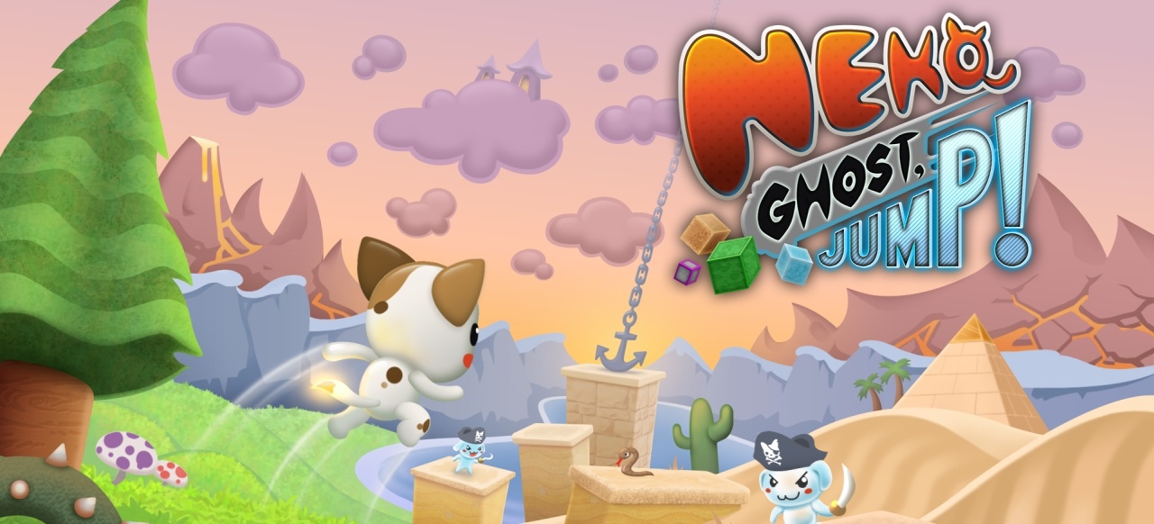 Neko Ghost, Jump! (Plattformer) von Burgos Games