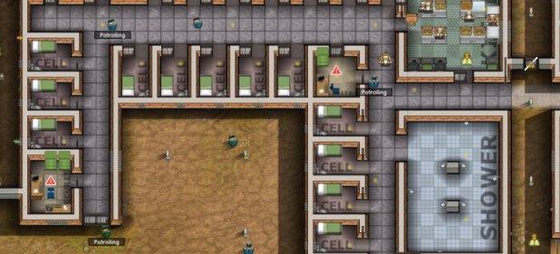 Prison Architect (Taktik & Strategie) von Introversion Software / Astragon / Double Eleven / Paradox Interactive