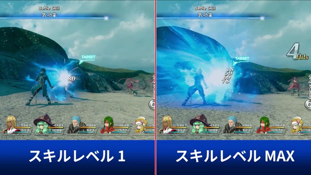 PS3/PS4-Vergleich: Kampfsystem (Japan)