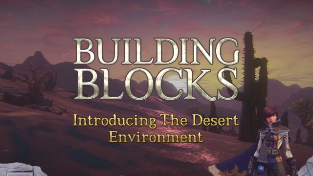 Landmark: Building Blocks - Desert