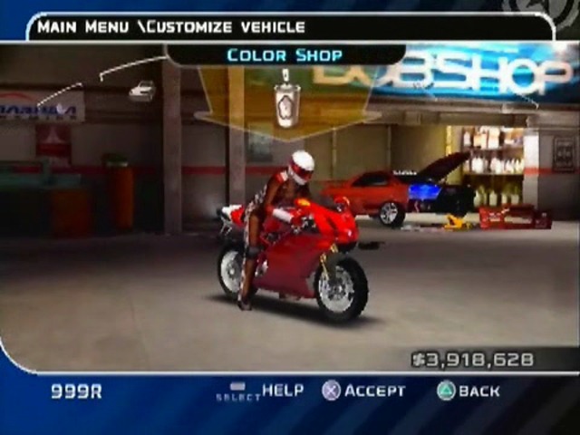 Ducati 999 Customization