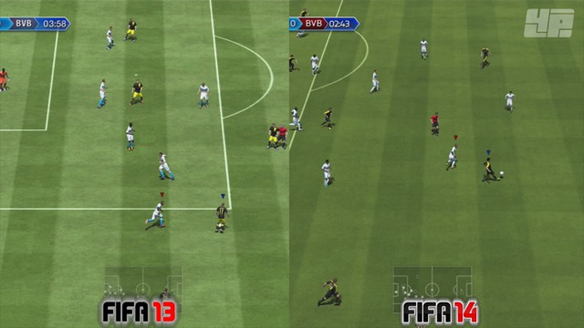 FIFA 13/14-Grafikvergleich