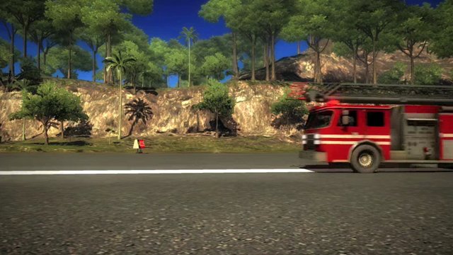 Fire Truck vs. Jet Stunt