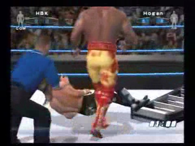 Hogan vs. HBK (Leitermatch)
