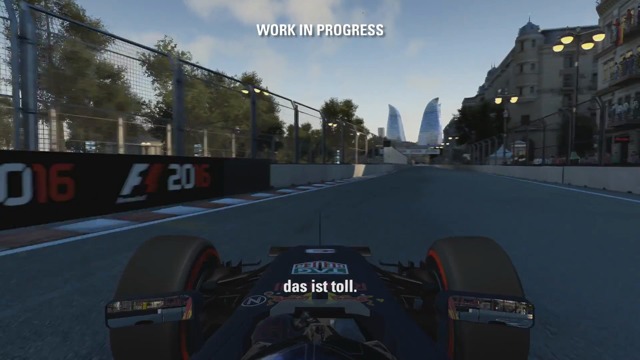 Daniel Ricciardo Baku Flying Lap