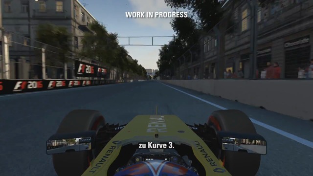 Jolyon Palmer Baku Flying Lap