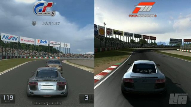 GT5/Forza3-Grafikvergleich