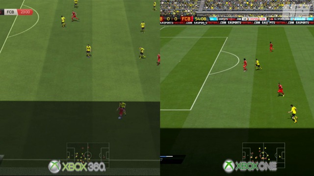 Xbox-One- / Xbox-360-Vergleich
