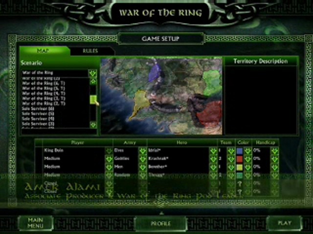 War of the Ring, Teil 1