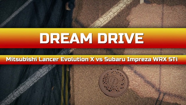 Team-Rennen - Mitsubishi Lancer Evolution X vs. Subaru Impreza WRX