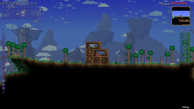 Two Nights in Terraria