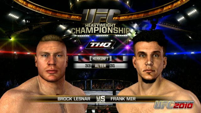 MMA/UFC-Vergleich: Einmarsch